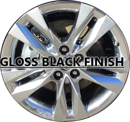 Infiniti 17'' Gloss Black OEM Rim Wheel 73763 D03004G3J D0CMM4GC3A
