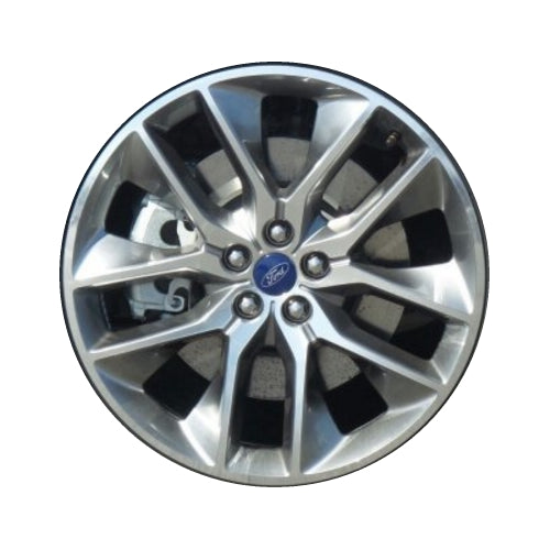 Ford 20" Polished Hyper Siver Accents OEM Rim Wheel 10046 FT4Z1007F WHEEL
