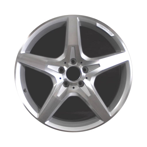 Mercedes-Benz 19" Silver Machined OEM Rim Wheel 85283 A2314011602 2015-2016, 2013-2018