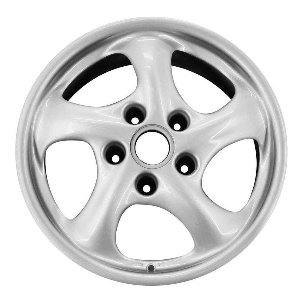 Porsche 17" Powder Coat Silver OEM Rim Wheel 67234 99636212400 1997-1999