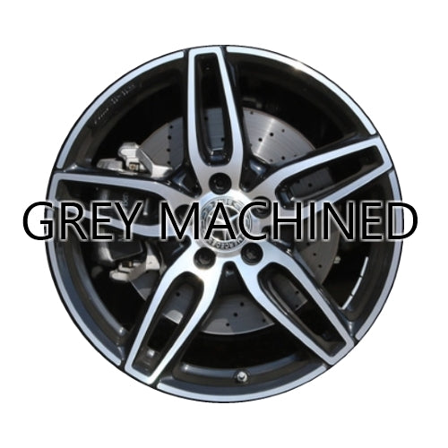 Mercedes-Benz 18" Grey Machined OEM Rim Wheel 85530 A17640107007