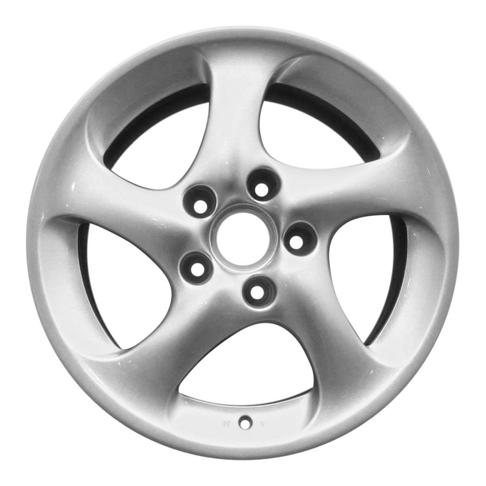 Porsche 18" Powder Coat Silver OEM Rim Wheel 67288 99636213604 2002-2005