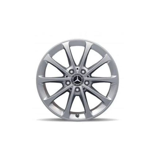 Mercedes-Benz 17 Silver OEM Rim Wheel 85721 17740103007X46