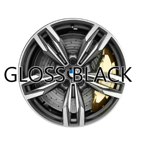 BMW 20" Gloss Black OEM Rim Wheel 86026 36112284450 36118047255 2012-2019