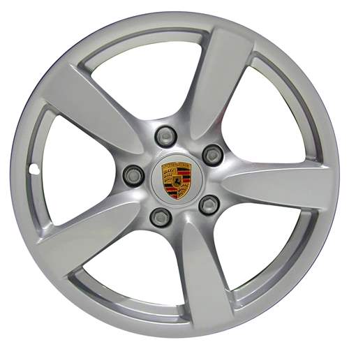 Porsche 18" Powder Coat Silver OEM Rim Wheel 67341 98736213801 2006-2008, 2007-2008