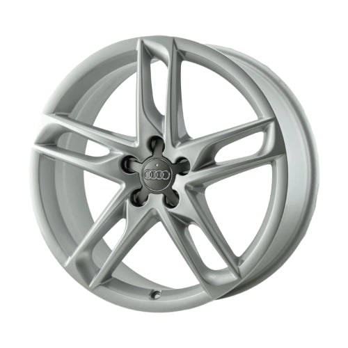 Audi 19in Powder Coat Silver OEM Rim Wheel 58919 8R0601025AE WHEEL