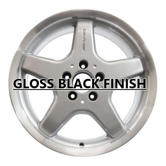 Mercedes-Benz 17" Gloss Black OEM Rim Wheel 99476 A1704011402 A1704011402