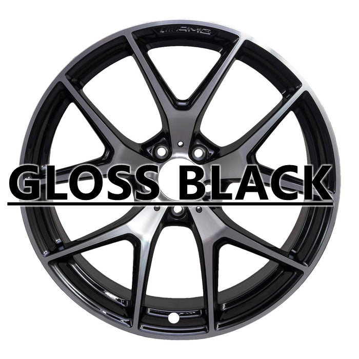 Mercedes-Benz 20" Gloss Black OEM Rim Wheel 85731 25340156007X23 25340156007X21 REAR WHEEL