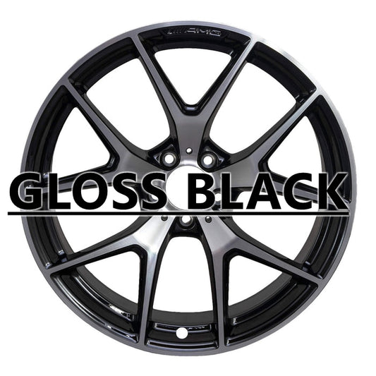 Mercedes-Benz 20" Gloss Black OEM Rim Wheel 85731 25340156007X23 25340156007X21 REAR WHEEL