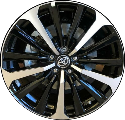 Toyota 20" Black Machined OEM Rim Wheel 75699