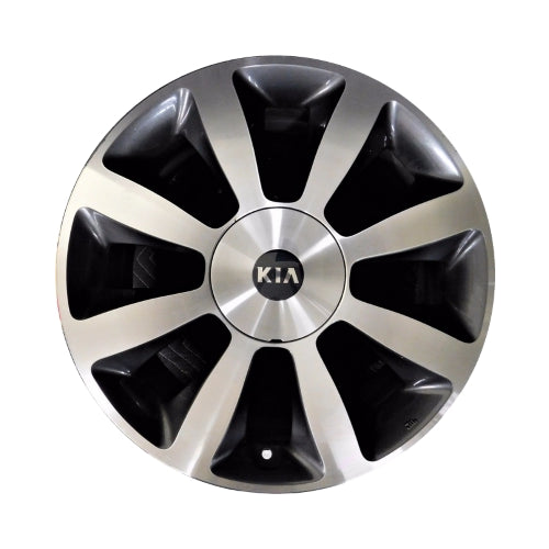 KIA 18" Charcoal Machined OEM Rim Wheel 74653 529102T650 529102T610 WHEEL