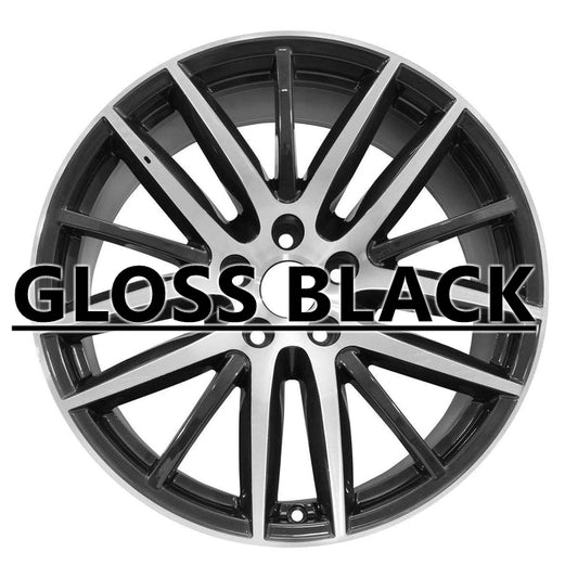 Maserati 19" Gloss Black OEM Rim Wheel 97337 670016855 WHEEL