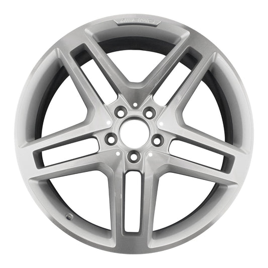 Mercedes-Benz 20" Machined Silver OEM Rim Wheel 85155 A2044016602