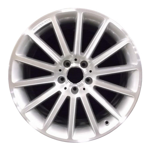 Mercedes-Benz 18" Machined Silver OEM Rim Wheel 85038 2304013802