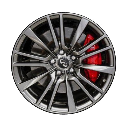 Infiniti 19'' Powder Coat Hyper Charcoal OEM Rim Wheel 73812 D0C00-4HK9C D0C00-4HK9A