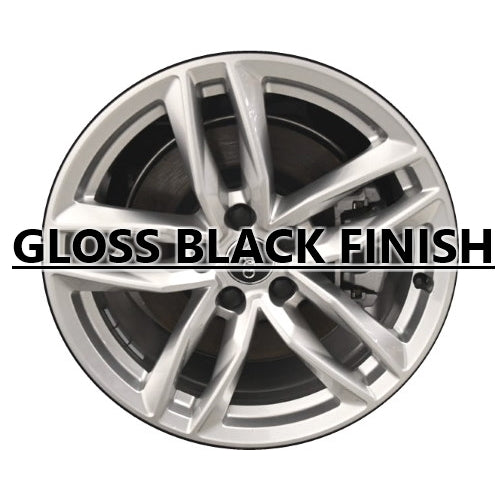 Audi 18" Gloss Black OEM Rim Wheel 59124 8W0601025BA 8W0601025EB