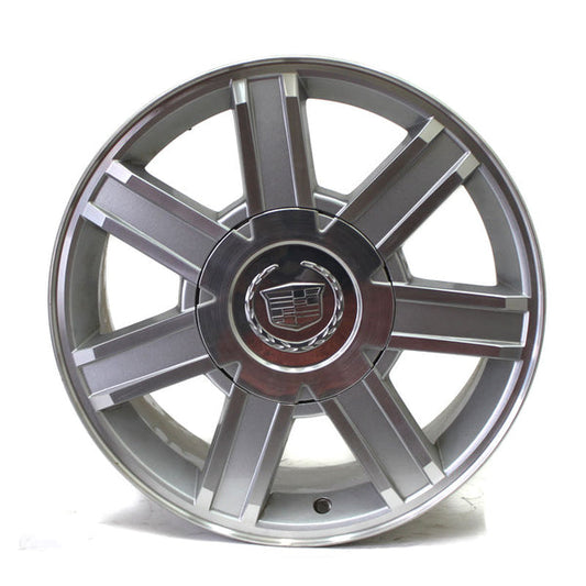 Cadillac 18" Silver Machined OEM Rim Wheel 5303 9595459 Escalade