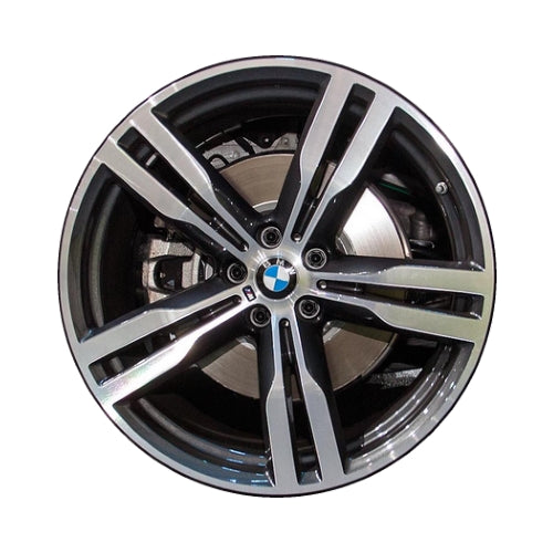 BMW 20" Charcoal Machined OEM Rim Wheel 86285 36117850582 2018-2019, 2017-2019, 2016-2020, 2020, 2016-2020, 2017-2020