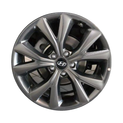 Hyundai 19" Powder Coat Hyper Charcoal OEM Rim Wheel 70910 529102W510