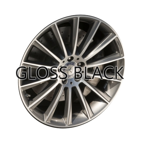 Mercedes-Benz 20" Gloss Black OEM Rim Wheel 85353 2224010400 2014-2016, 2014-2017