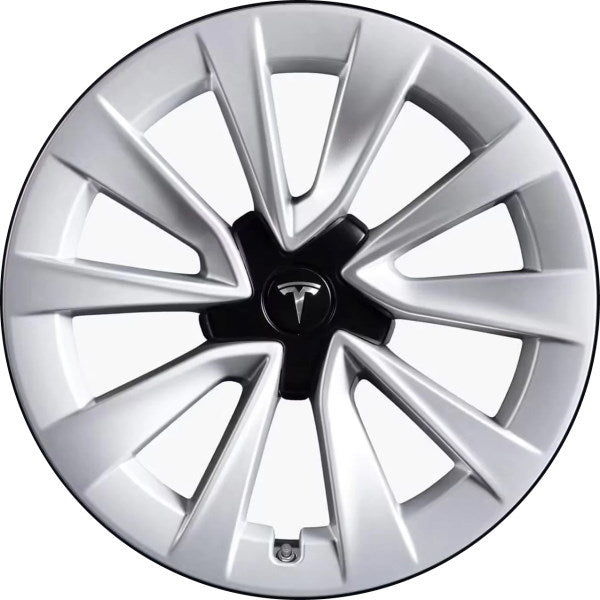 Tesla 19" Silver OEM Rim Wheel 95132 104426400A