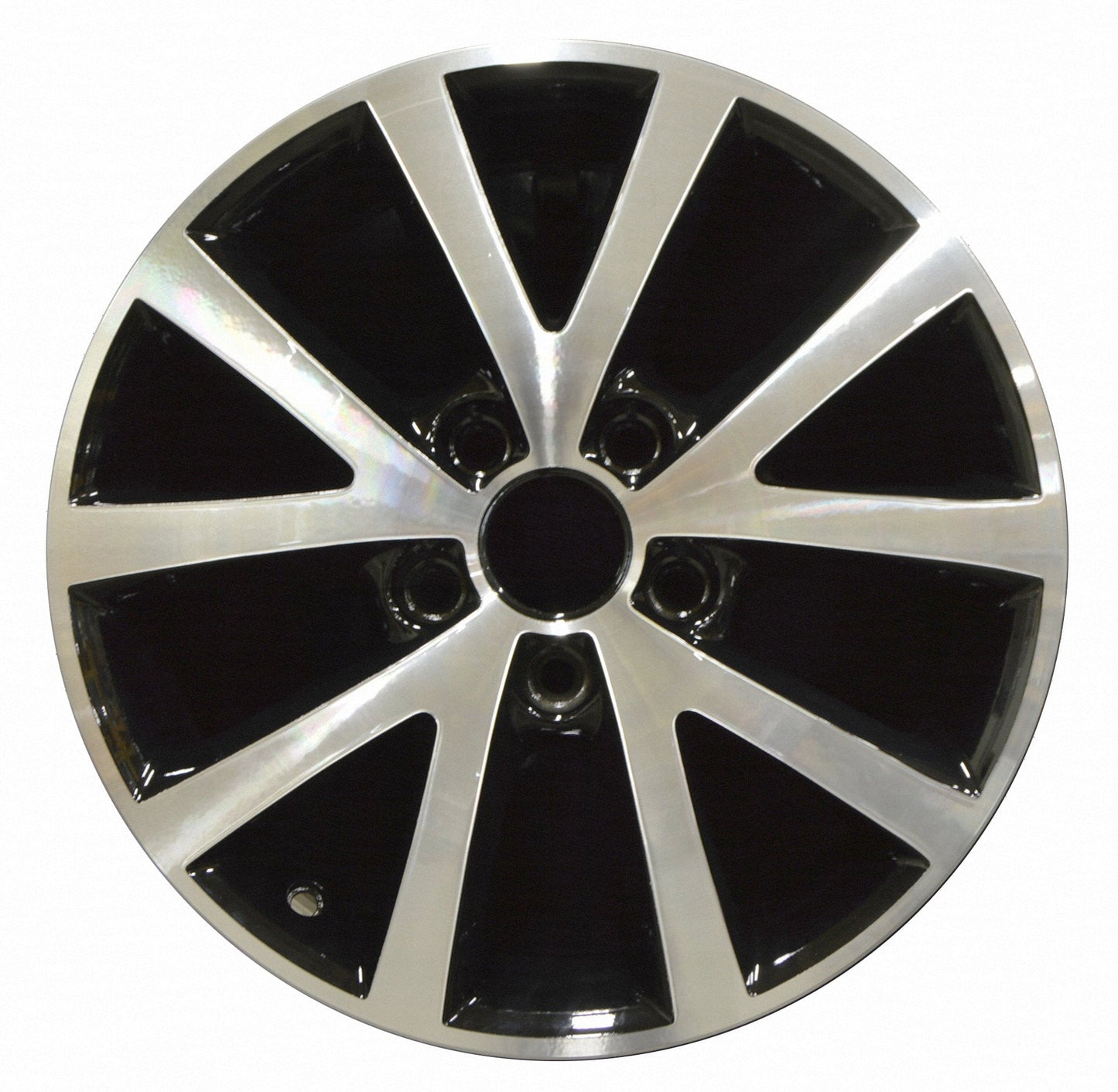 Volkswagen 16" Black Machined OEM Rim Wheel 69897 1K0601025CH8Z8