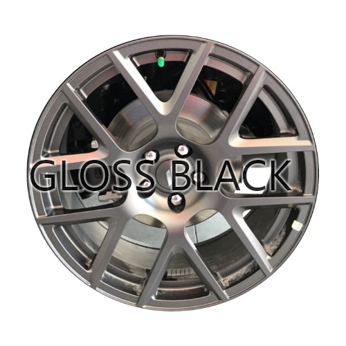 Dodge 20" Gloss Black OEM Rim Wheel 2527, 2642 5RN84MALAC