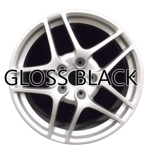 Porsche 19" Gloss Black OEM Rim Wheel 67365 997635157 2009-2013, 2009-2012