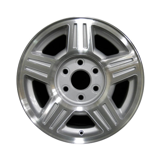 Chevrolet 17" Silver Machined OEM Rim Wheel 5294 9595453