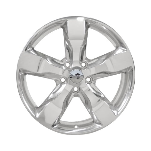 Jeep 20" Polished OEM Rim Wheel 9107 1JD14TRMAB 1JD14TRMAA