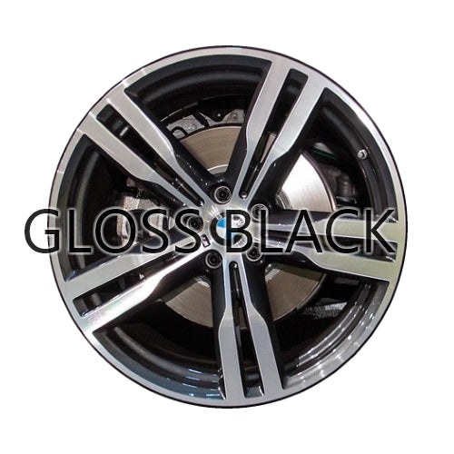 BMW 20" Gloss Black OEM Rim Wheel 86285 36117850582 2018-2019, 2017-2019, 2016-2020, 2020, 2016-2020, 2017-2020