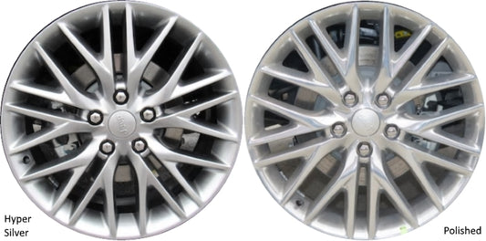 Jeep 20" Polished OEM Rim Wheel 9170, 9171 5XL05DD5AA