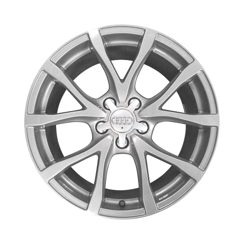 Audi 18" Powder Coat Silver OEM Rim Wheel 58852 4F0601025CD