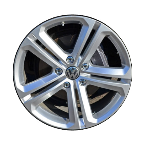 Volkswagen 18" Powder Coat Hyper Silver OEM Rim Wheel 69924 1K8601025E