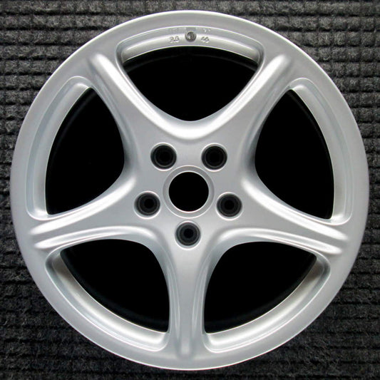 Porsche 19" Powder Coat Silver OEM Rim Wheel 67331 99736215806 2005-2008