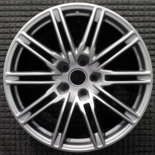 Porsche 21" Silver Painted OEM Rim Wheel 67408 7PP601149D 7P5601025BF 79560025BF