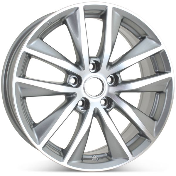 Infiniti 17" Silver Machined OEM Rim Wheel 73763 D03004GA3J