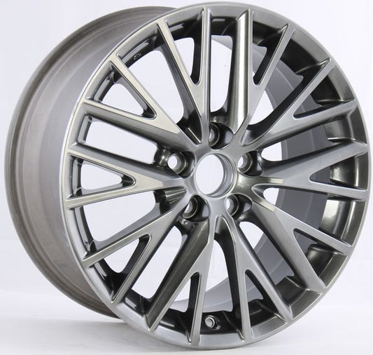 Lexus 18" Hyper Silver OEM Rim Wheel 74289, 74345 4261A-53320 4261A-53321 4261A-53370