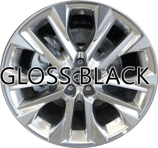 Toyota 20" Gloss Black OEM Rim Wheel 75265 4260D0E030