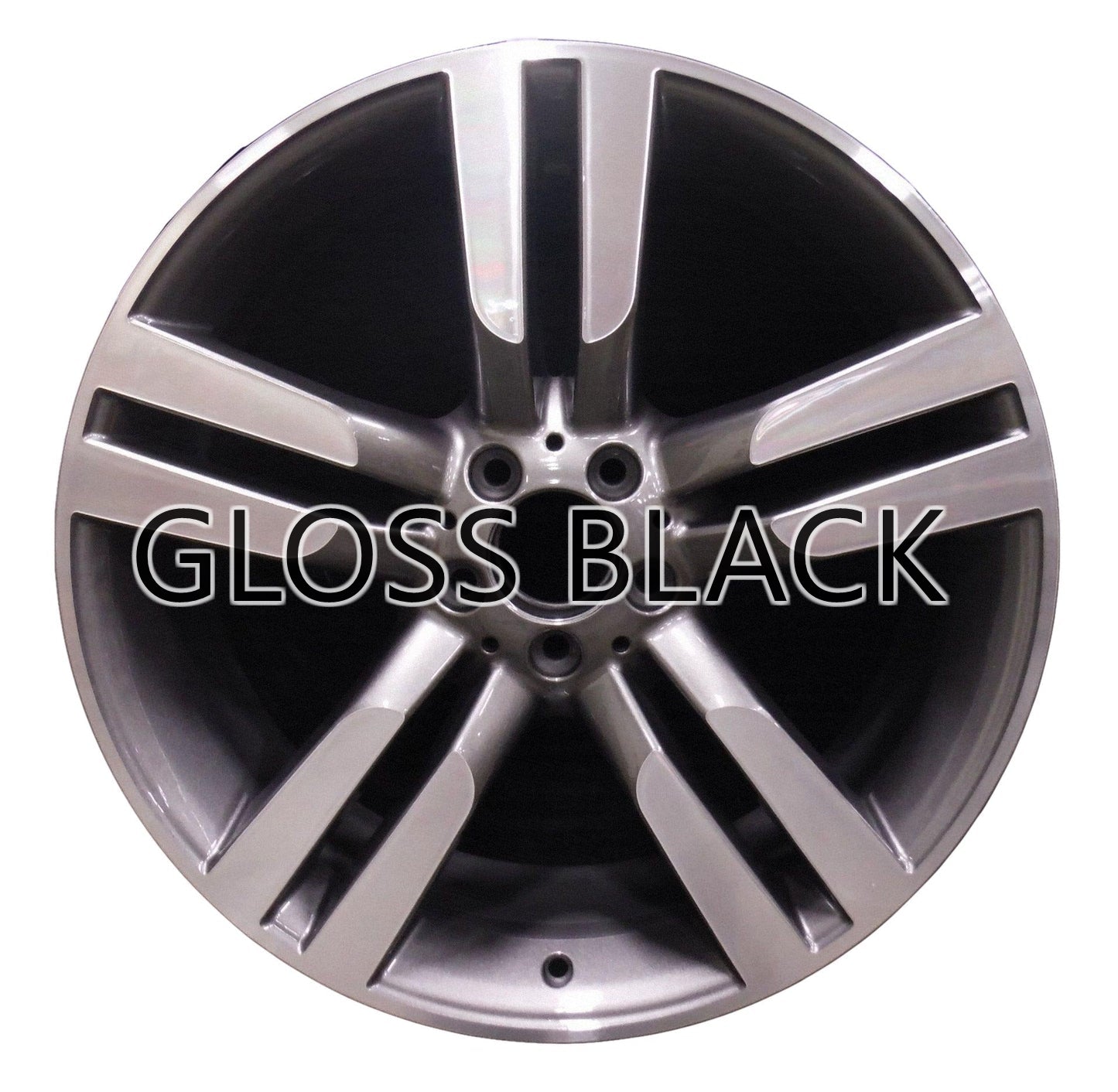 Mercedes-Benz 20 Gloss Black OEM Rim Wheel 58144 2044012402   2010-2012