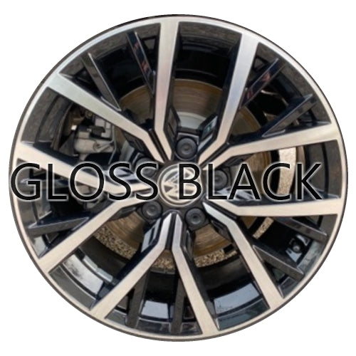 Volkswagen 17" Gloss Black OEM Rim Wheel 70037 5NN601025K