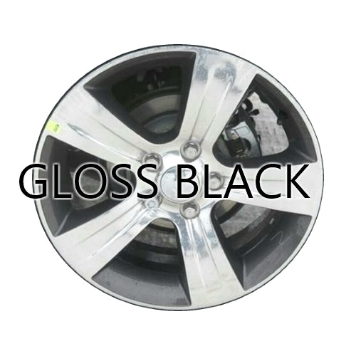 Jeep 17" Gloss Black OEM Rim Wheel 2380 1LT46TRMAA