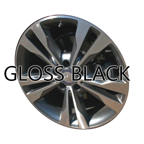 Mercedes Benz 18" Gloss Black OEM Rim Wheel 85370 A2054012802