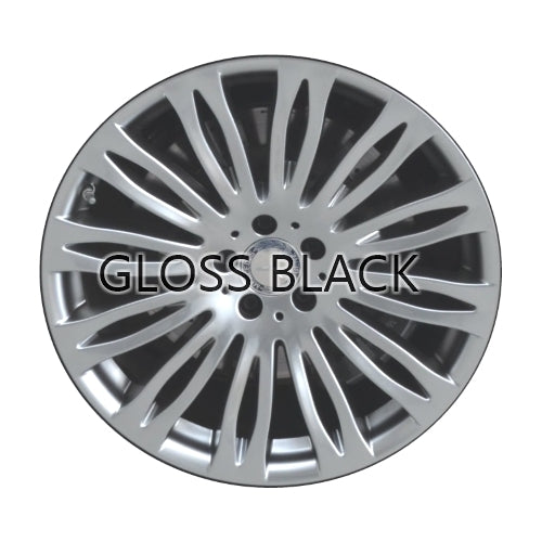 Mercedes-Benz 20 Gloss Black OEM Rim Wheel 85504 2224011702   2015-2016, 2015-2017, 2015-2017