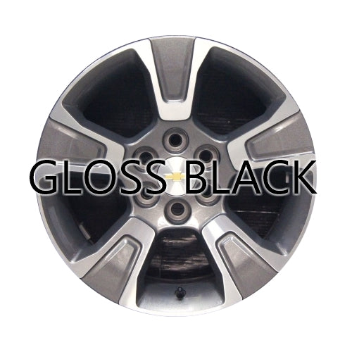 Chevrolet 17" Gloss Black OEM Rim Wheel 5671 94775680 23245008