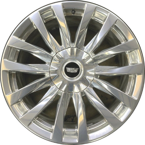 Cadillac 22" Polished OEM Rim Wheel 4873 84258724 23376238