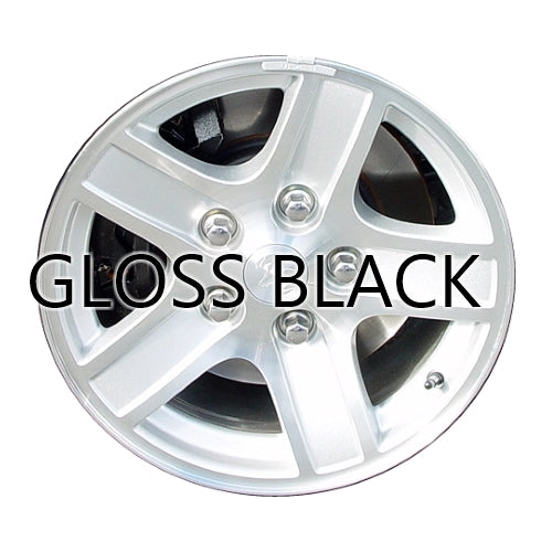 Dodge 17" Gloss Black OEM Rim Wheel 2212 5JF60TRHAA 5JF60TRMAC 52855341AB