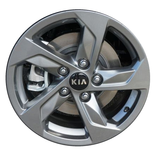 KIA 16" Poweder Coat Grey OEM Rim Wheel 71026