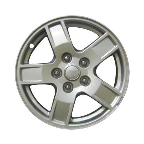 JEEP 17" Silver OEM Rim Wheel 9053 5HT53TRMAA 2005-2007