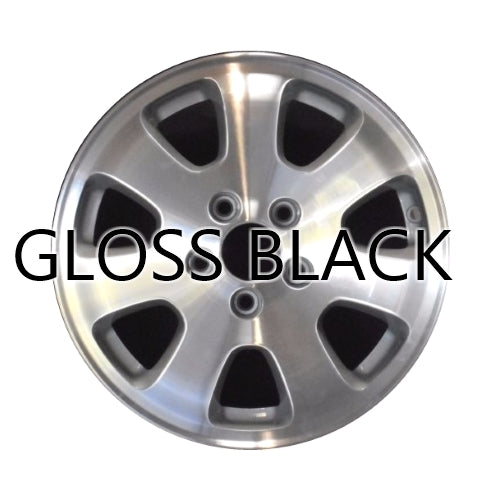 Honda 16" Gloss Black OEM Rim Wheel 63839 42700S0XA81 6788129